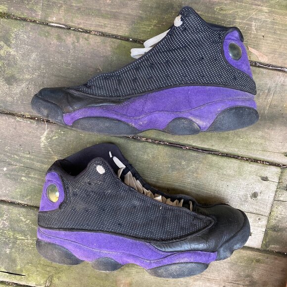 2021 Air Jordan 13 Retro Court Purple Size 10.5 - Picture 3 of 8